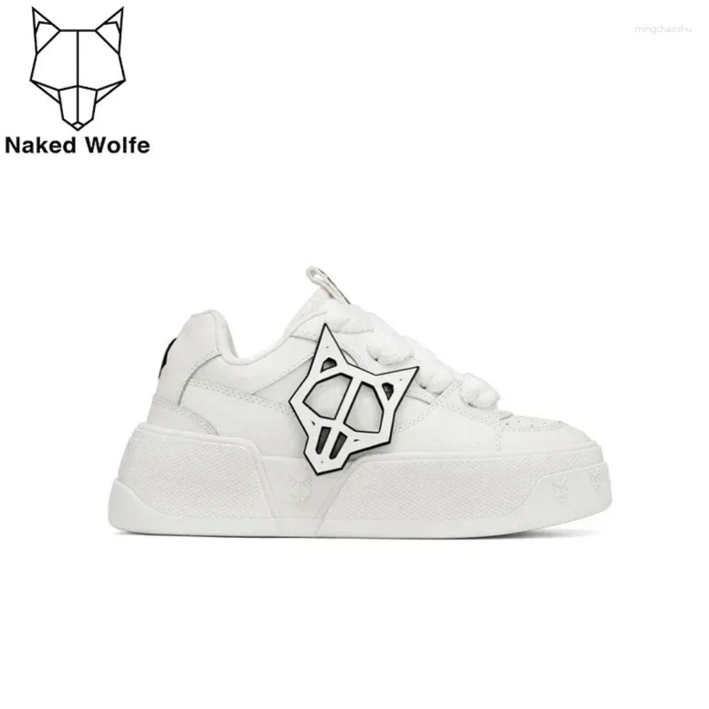 Naked Wolfe City White Sneakers W8